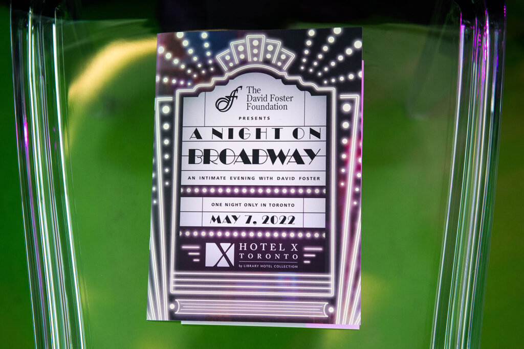 David Foster Foundation | A Night on Broadway